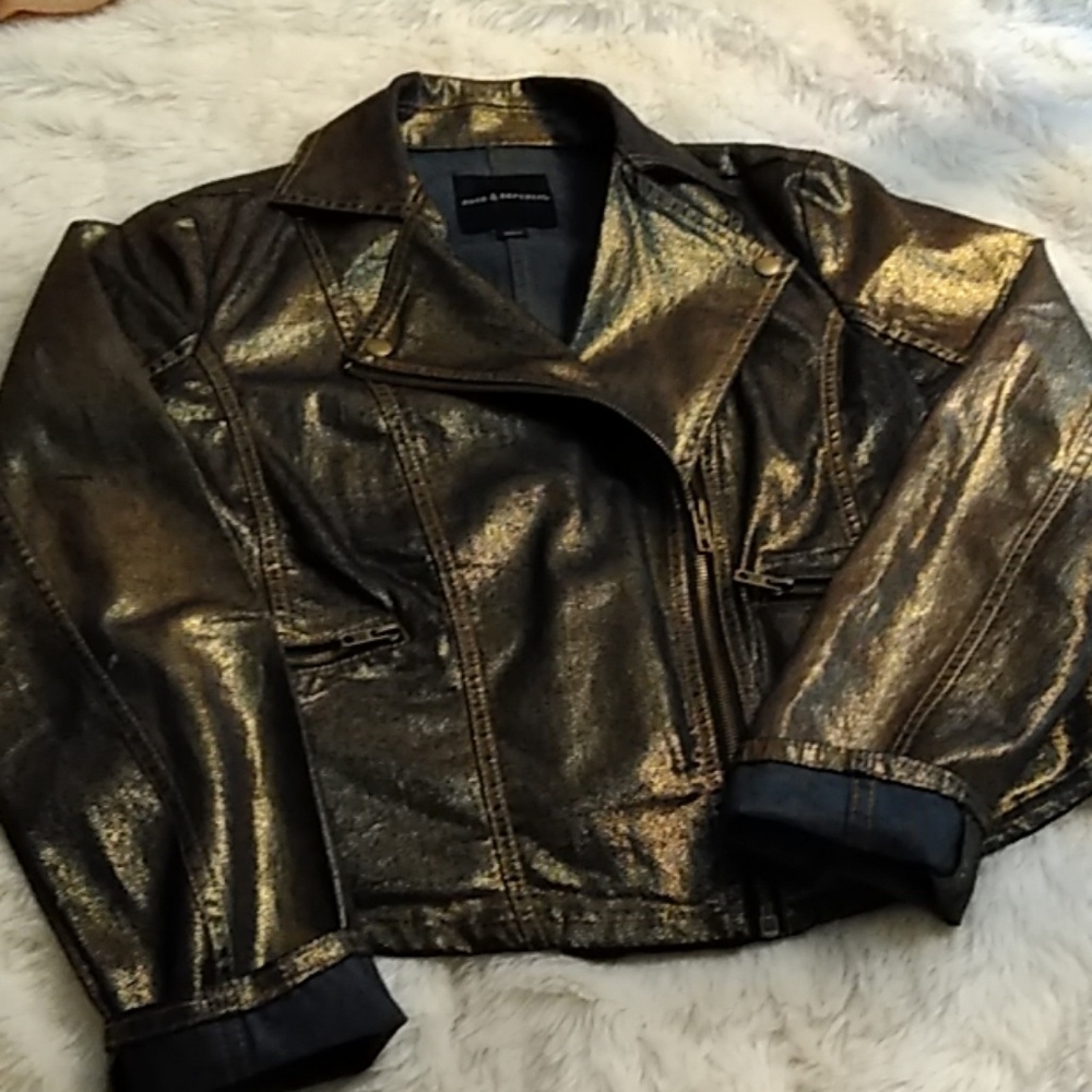 Rock & Republic gold Jean jacket